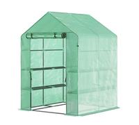Serre Harrest Serre en film plastique durable et résistante aux UV 143 x 143 x 195 cm