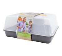 Serre Intérieure Serre De Culture XXL 52x42x23 Cm - Avec Couvercle & Ventilation