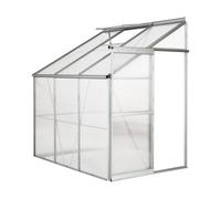 Serre Jardin adossée en Polycarbonate Aneth 190 x 125 x 195 cm - 2,37 m²