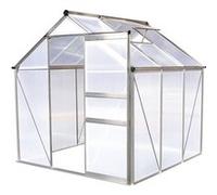 Serre jardin polycarbonate 'Hortensia' 3,65m²