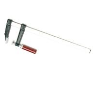 Toolland Serre-joint, serre joints, serre joint à vis pour menuisier, pince en F bricolage, ouverture max. 500 mm, 500 x 120 mm, 1420 g, poignée ergonomique, acier/bois
