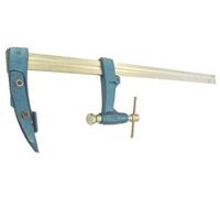 Serre joint charpentier - serrage 800mm - saillie 120mm - rail 35x8mm - 4003J