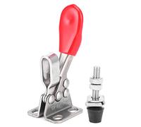 Serre - joint à levier rapide en acier inoxydable, 6x3cm, capacité 27kg - Poignée ergonomique antidérapante, résistante à l’usure pour installation machine et soudure