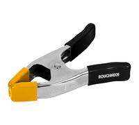 Serre-joint à ressort en métal robuste Roughneck - 50 mm (2 po) | Construction acier robuste, ressort ultra-puissant, patins souples de protection, poignée ergonomique, mâchoires 50 mm (2 po)