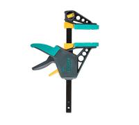 wolfcraft 3030000 - Serre-Joint à une Main EHZ PRO 100-150 mm - Saillie 100 mm, Ouverture 150 mm - Force de serrage max. 120 kg