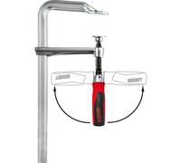 Serre-joint à vis tout acier GZ-KG largeur de serrage 500mm A.120mm 2 poignées rabattables BESSEY