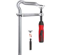 Serre-joint à vis tout acier OMEGA largeur de serrage 600mm A.120mm 2 poignées BESSEY