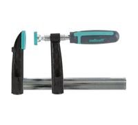 Serre-joint à vis - WOLFCRAFT - SZ 80-150 - Plastique - Noir