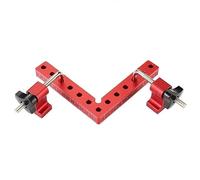 Serre Joint Angle Pince De Fixation D'angle Droit 120/140 Mm, Auxiliaire En L À 90 Degrés, Panneau, Outil Serrage For Le Travail Du Bois(1 Set,140x140mm)