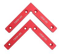 Serre - Joint D'Angle Droit en Alliage D'Aluminium, Support Auxiliaire en L 90 Degrés, 120x120mm - Structure Solide, Fixation Polyvalente, Idéal Pour Menuiserie