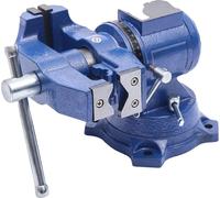 Serre-joint d'établi, pivotant à 360°, ouverture de 100 mm, fonte ductile durable