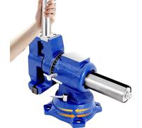 Serre-joint d'établi, rotation 360°, ouverture 100mm, fer ductile durable
