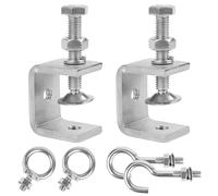 Serre-joint en C haute performance - Pince en C - En acier inoxydable robuste - Pince à vis - Support de serrage - Vis de serrage - Fixation pour le travail du bois - Pour le travail du bois, le