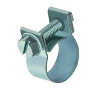 Serre-joint léger selon DIN 3017, acier galvanisé brillant (W1), diamètre nominal 12,0 mm, largeur de bande 9,0 mm