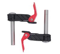 Serre - joint Menuiserie Rapide, 19mm, Acier Inoxydable et Plastique Renforcé - Serrage Stable, Libération Rapide, Idéal Pour Plateau de Travail et Rail Guide