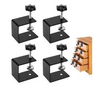 Serre Joint Menuisier en C, 50 mm Réglable Pince C, Cabinet Clamps, Acier Inoxydable, Mini Pince Serre Joint Dormant, pour Fixation du Bois, Fabrication et Bricolage