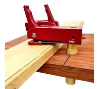 Serre-joint Menuisier Réglable en Alliage d'Aluminium pour Établi Perforé - Fixation pour bois 150mm(A)