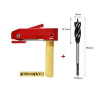 Serre-joint Menuisier Réglable en Alliage d'Aluminium pour Établi Perforé - Fixation pour bois 150mm(C)
