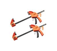 Serre-joint - Pack de 2 - Libération Rapide 12 pouces 340 lb Acier au Carbone Orange et Noir
