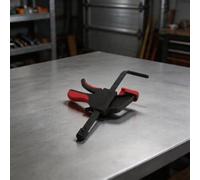 Serre-joint pour rail de guidage scie à, 90 kg Serre-joint pour | pour accessoire Atelier pour bois, Outil Fixation Stable, Guide Droite, Serrage Haute Pression