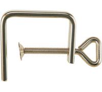 Serre-joint pour scie à chantourner, largeur de serrage 50 mm, épaisseur 4 mm, vern.