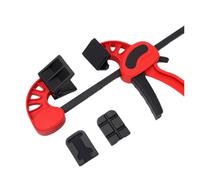 Serre-joint rapide 2 en 1 for le travail du bois avec gabarit d'angle droit, serre-joint en F robuste 6"/12", serre-joints d'angle réglables à 90°, pince à barre à une main(6 inch)