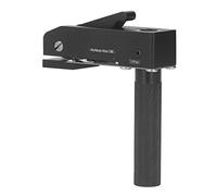 Serre - Joint Rapide de Bureau, 3 Vitesses Réglables, Aluminium et Acier Inoxydable, Noir - Compact et Durable, Fixation Stable, Parfait pour Travail du Bois (19mm)