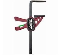 PIHER - INDUSTRIAS PIQUERA Serre-Joint Mini Quick Track PIHER-22 cm-52103, Noir, Rouge Foncé
