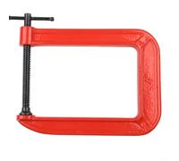 Serre-joint robuste en G avec ouverture de mâchoire de 110 mm, parfait pour le travail du métal et les travaux manuels (a)