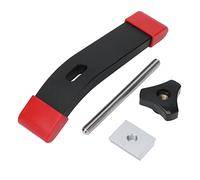 Serre - Joint T Track, Accessoire De Fixation En Aluminium Anodisé, Lot De 1 - Forte Force De Serrage, Résistance À L'usure, Pour Atelier De Menuiserie