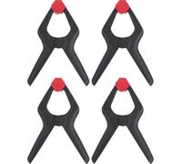 Serre-joint Toolcraft, lot de 4, 40 mm 5 kg TOOLCRAFT 1611470 Envergure max.:40 mm Longueur: 115 mm Mesures dempattement:50 mm