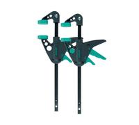 Serre-joints à une main EHZ 40-110 - WOLFCRAFT - idéal pour modélisme - acier noir gris vert