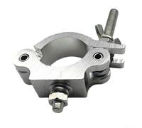 Serre-joints en alliage d'aluminium pour tuyau d'éclairage de scène, compatibilité des tubes de 4,9 à 5,2 cm, solution légère et de fixation pour une utilisation lors d'événements et de théâtre (A)