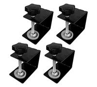 Serre-Joints en C Robustes,65mm Universal Cabinet Clamps Face Frame,Pince Fixation Travail Bois,Tiroir Front Installation Clamps,pour Travail Bois Bricolage,Soudage,l'Ébénisterie