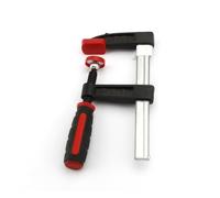 Serre-joints en F robustes for le travail du bois et la fixation de métaux ; outils à main de menuiserie haute résistance(80-200mm)