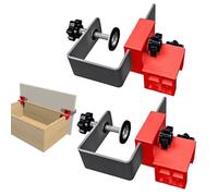 Serre-joints pour tiroir | Attaches de Montage Réglables pour Placard - Gabarit de Perçage Réglable pour Fixation Meuble Cuisine Travail Bois Menuiserie