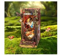 ROBOTIME Serre-livre Alice Fall in Wonder