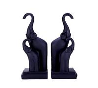 Serre-Livre Antidérapants 2 PCS/Set Éléphant Creative Elephant Modélisation Bookends Resine Livre Termines Animaux Lookend Reading Accueil Fournitures de Bureau Bibliothèque