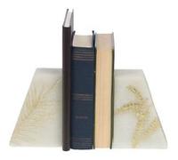 Serre livre Fougère doré - Amadeus - Blanc - Resine G