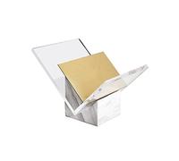 Serre-Livre Serre-Livres en Acrylique Transparent présentoir de Magazines étagère décoration de Bureau Maison Bureau Salle d'étude Serre-Livres décor Porte-Dossier pour Bureaux (Color : Bruin)
