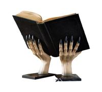 Serre-Livres à Main de sorcière - Supports Gothiques en résine de 18 cm, Support décoratif Effrayant, présentoir, Ornement d'horreur Artistique | Serre-Livre Effrayant d'halloween pour l'école