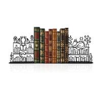 Serre-Livres décoratifs en métal en Forme de Dragon 23 x 12 cm, Serre-Livres Uniques en Forme de Dragon décoratif, décoration de Dragon Fantastique, Serre-Livres Mignons et fantastiques avec Motif