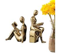 Serre-Livres décoratifs pour la décoration de la Maison, Serre-Livres pour étagères décoratives | Serre-Livres Modernes et, Design Abstrait, 2X, décoratifs, Supports de Livres Modernes en