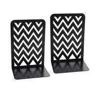 Serre-Livres En Acier Inoxydable, Lot De 2 Pièces, Porte-Revues, Organisateur De Livres, Bureau, Maison