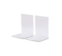 Serre-livres en acrylique - MAUL - 100 x 100 x 130 mm - bords biseautés - lot de 2