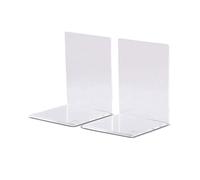 Serre-livres en acrylique - MAUL - 150 x 160 x 210 mm - Bords biseautés - Lot de 2