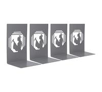 Serre-Livres en métal antidérapant, Robuste, Durable, Bord Arrondi, Exquis, Beau, pour Bureau, Chambre à Coucher (Envoyer Le Mal d'amour)