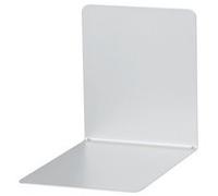 Serre-livres en métal, magnétique, gris