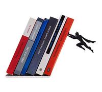 Serre-Livres en métal Superman, Serre-Livres décoratifs Amusants, Supports de Livre, séparateurs d'étagère, Bouchon de Livre Noir pour Bureau ou étagères