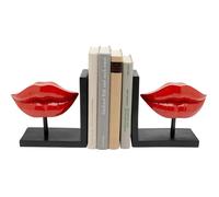Serre-livres lèvres rouges set de 2 Kare Design